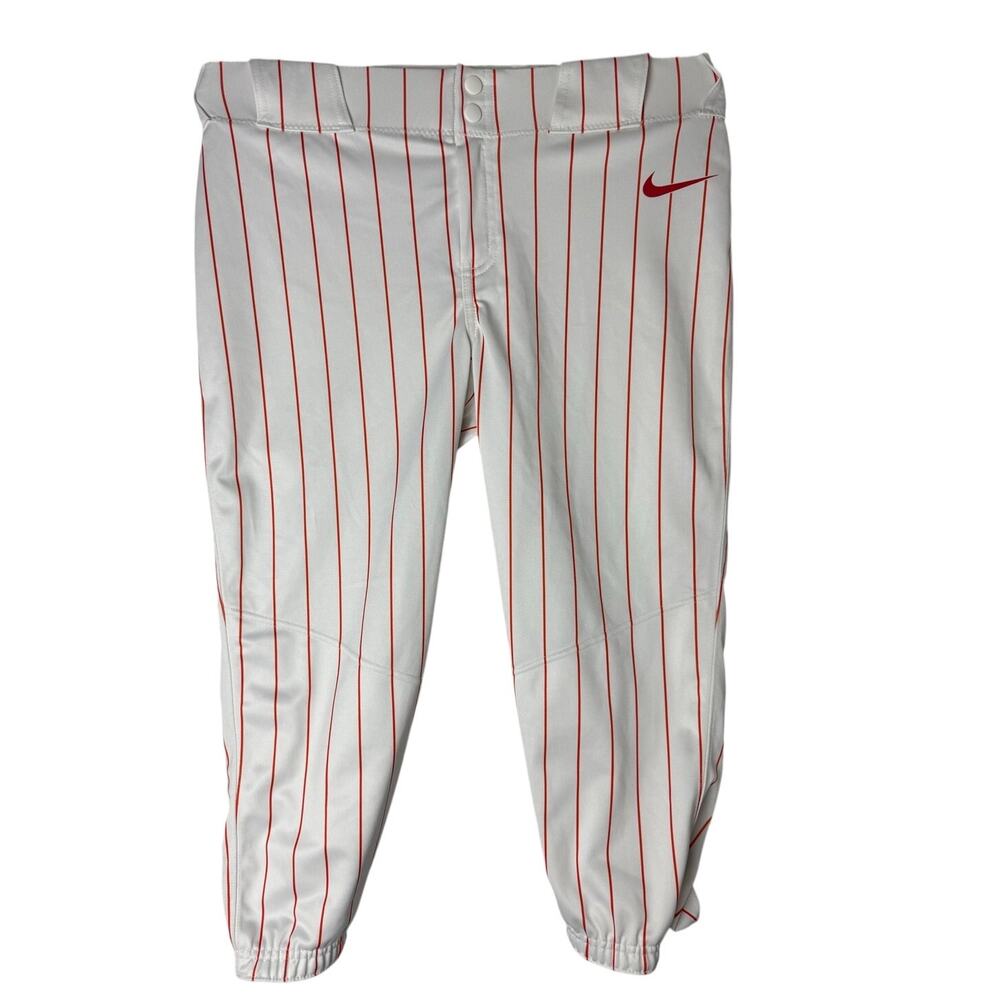 Nike Men's Pinstripe Baseball Pants - Size Medium